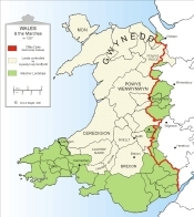 Wales and the Marches, 1267